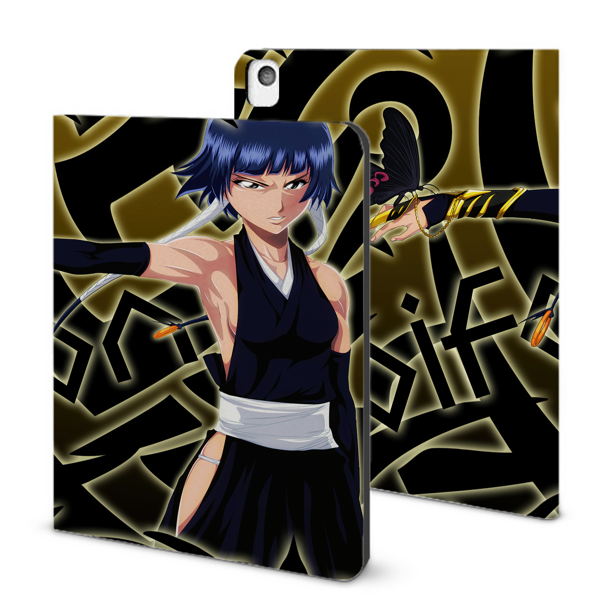 （画像用） ブリーチ BLEACH IPadケース ペンホルダー付き ブックスタイルデザイン